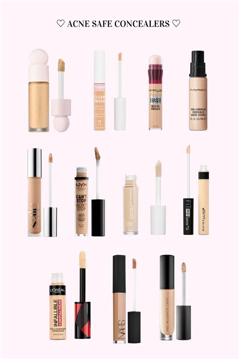 concealer that doesn't cause acne.